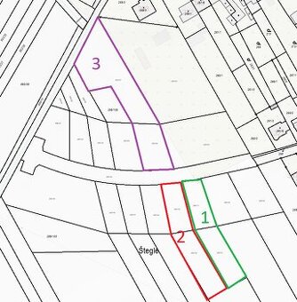 Prodej stavebního pozemku 2508 m2 - Sivice