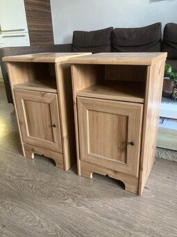 Dvě noční skřínky ASPELUND IKEA