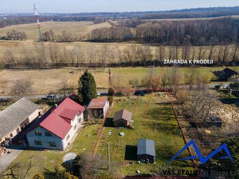 Prodej, zahrada 1145 m2 s chatou, Ostrava - Nová Bělá