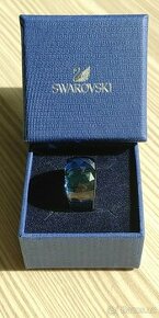 Swarovski ikonický prsten modrý - 1