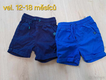 Kraťasy 12-18 měsíců
