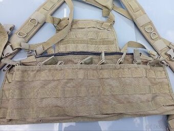 Taktická vesta, písková, ... Oreginál USA. PC 4.500 Kč