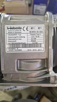 Webasto elektromotor, ventilátor nezávislého topení VOLVO