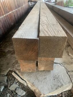 Dřevěné hranoly 10x10x4m - 1