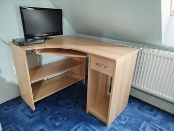 Rohový psací stůl LUKY