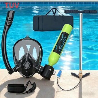 Potápěčská a šnorchlovací sada ChikaDIV B8-TUV