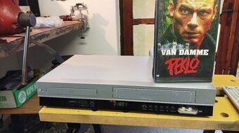Kombo LG. Kombinace DVD a VHS.
