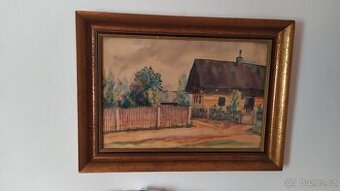 Originál starý obraz