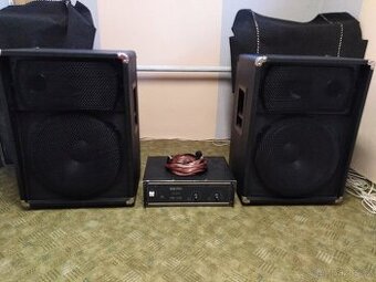 Prodám reprobedny Tesla +zesilovač Seak.