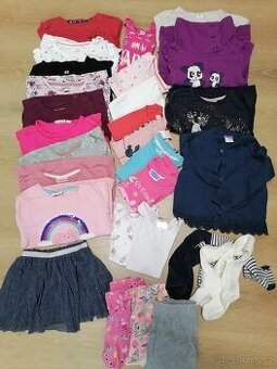 Balík dívčího oblečení vel. 98