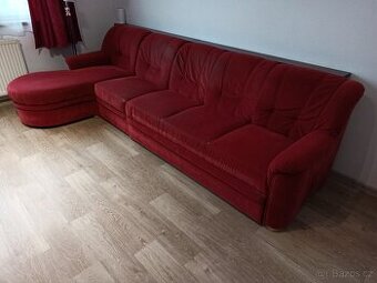 Rozkládací pohovka do L.