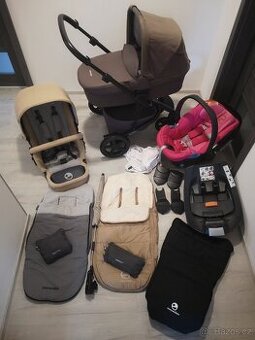 Easywalker Harvey komplet + Cybex Aton 5, pěkný stav