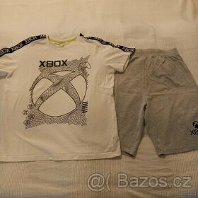 Pyžamo Next vel. 152 Xbox bílo šedé