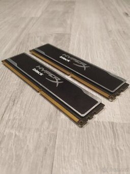 DDR3, 1600MHz, Kingston HyperX Black 8GB (2x4GB)