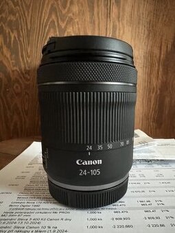 Canon RF 24-105mm f/4-7,1 IS STM (v záruční době)