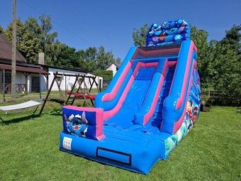 Skákací hrad 6x3x6 m - STITCH