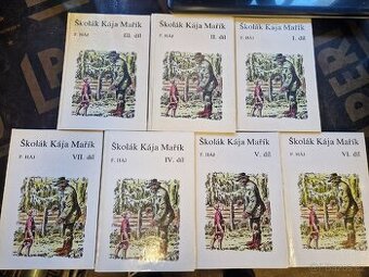 Soubor knih školák Kája Mařík 7 knih