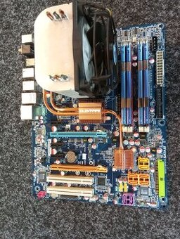 Zakladní deska Gigabyte GA-P35-DS4 +procesor a ram