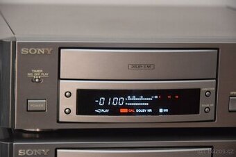 Tape deck SONY z řady SCALA, top midi,Dolby B,C,S,HX PRO