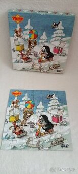 puzzle Krtek - 56 dílků