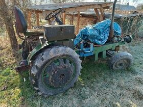 Traktor malotraktor domácí výroby. - 1