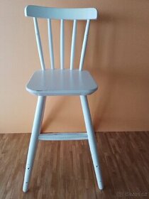 Detska vysoká židle bílá Ikea -SLEVA
