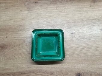Popelník zelený malachite