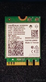 Intel Wi-Fi 6 AX200NGW
