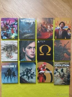 Steelbooky, Artbooky, Merch, atd. PS4 PS5 XBOX PC PS3