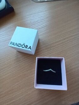 Nový stříbrný prsten Pandora, vel. 58