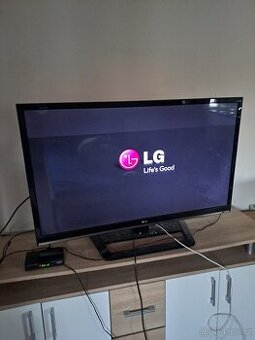 Televize LG + set top box