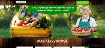 Nabízím kompletní inzertní web czfarmari.cz