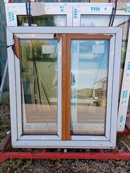 Plastové okna 132x120 NOVÉ