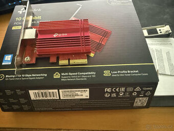 TP-Link TX401, 10 Gigabit PCIe Adapter