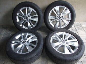 Original alu kola Škoda Kodiaq 5x112, 235/55R18, 4x 7mm