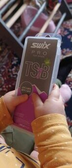 SWIX TS7B závodní skluzový vosk parafín na běžky i lyže