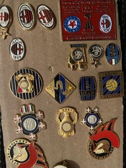 Odznaky inter Milan ac Milan