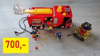 Požárník Sam, Elvis- houkací auto + čtyřkolka