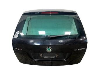 Páté dveře černá metalíza LF9R Škoda Superb 2 kombi 2011