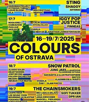 Vstupenka Colours of Ostrava
