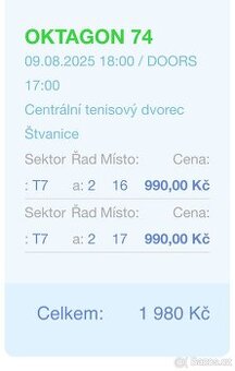 Oktagon 74 štvanice