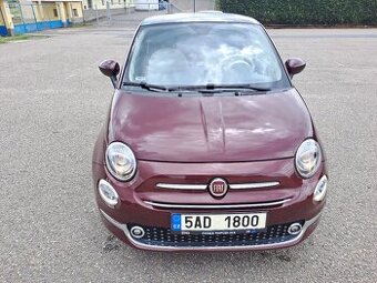 Fiat 500 1.2i 51 kw, r.v. 12/2015, najeto 68000 km. - 1