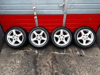 ALU kola Enzo 16" 7J ET35 zimní pneu 205/55/R16 - 1