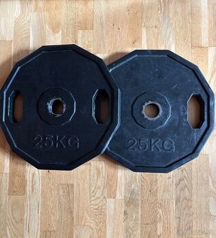 Kotouče 25kg pro olympijskou tyč