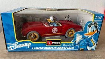 Lancia Aurelia B24 Spider Donald Duck 1:18 Burago