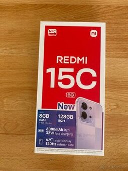 NOVÉ - Xiaomi REDMI 15C 8/128 GB