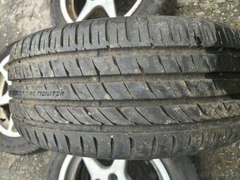 Prodám ALU disky s letní pneu 205/55/16