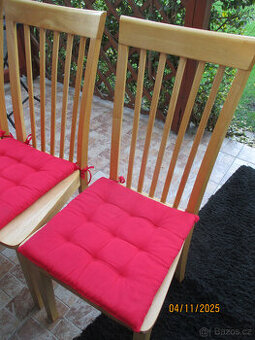 dřevěné židle 4 ks