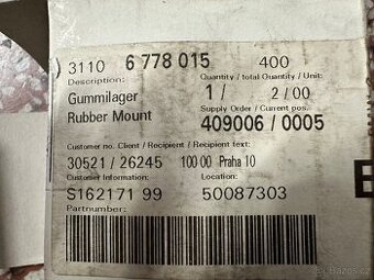 Hydroložisko přední nápravy