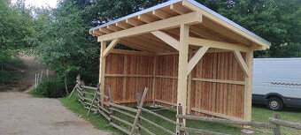 Pergola, Kone, Zastreseni, Pristresek